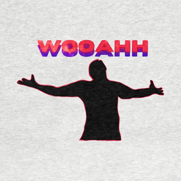 Cody Rhodes 'Woah' pose by OilyDesigns